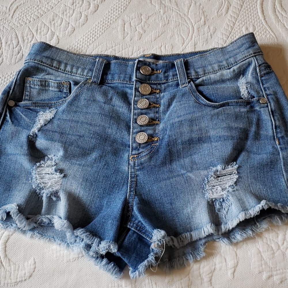 Refuse Distressed shorts